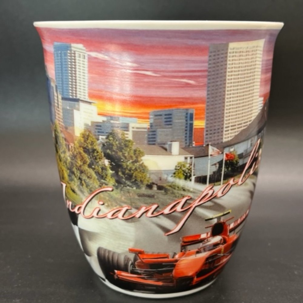 Indianapolis‎ Lucas Oil Indy Car Race Graphic Coffee Tea Mug Cup 12 oz